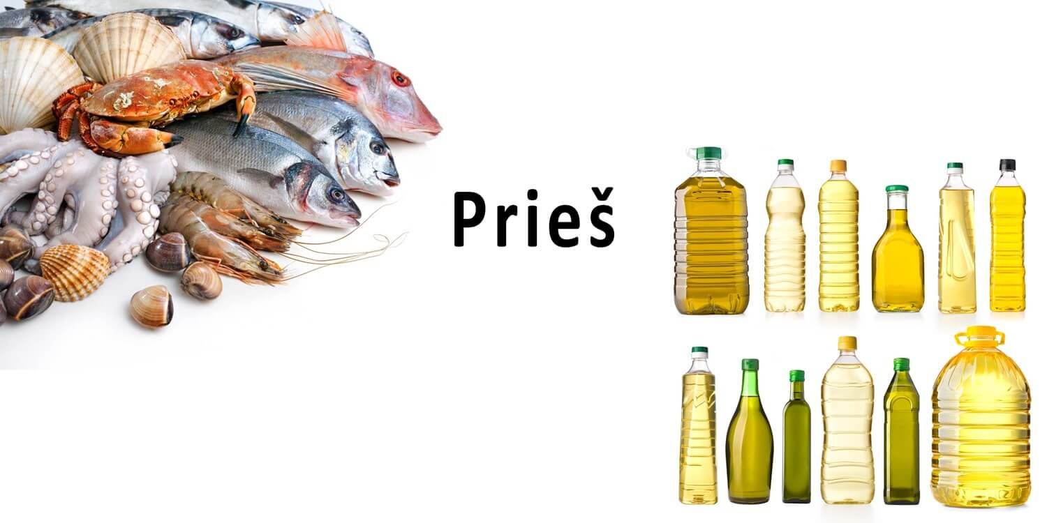 Omega 3 ir Omega 6 santykis