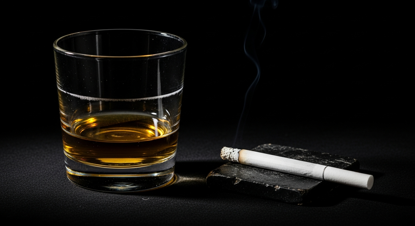 Rūkymas ir alkoholis sukelia vėžį